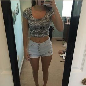 Charlotte Russe crop top